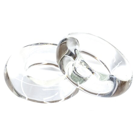Tigress Glass Outrigger Rings - Pair 88650